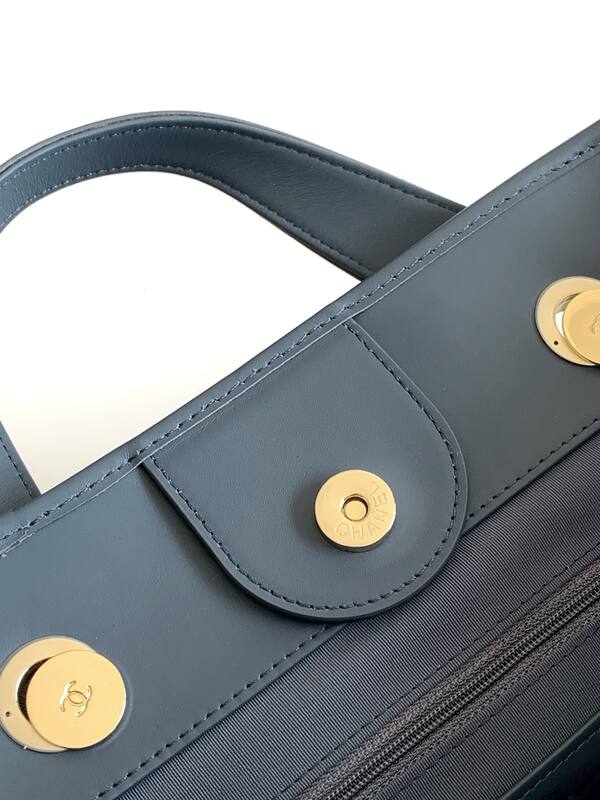 Chanel Blue and White Stripe Canvas tote — 1:1 Replica