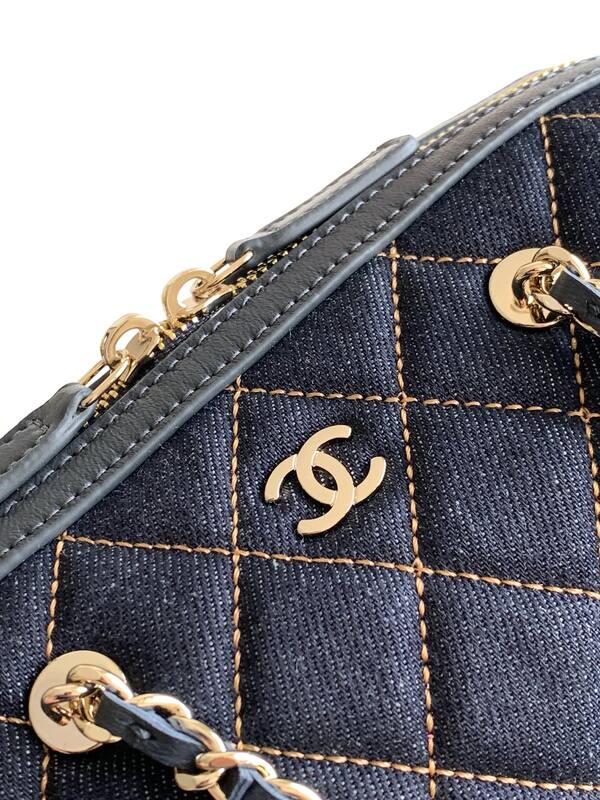 Chanel Dark Blue Denim crossbody — 1:1 Replica