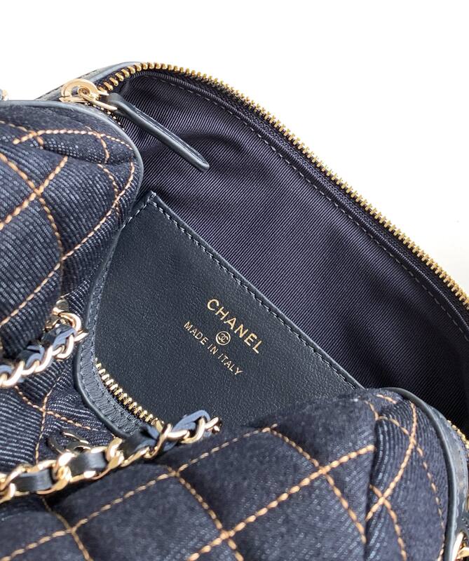 Chanel Dark Blue Denim crossbody — 1:1 Replica