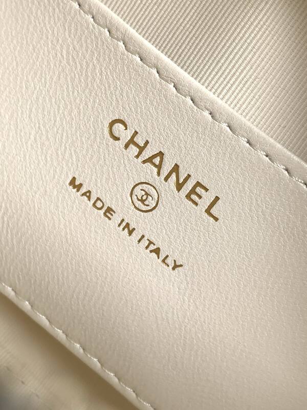 Chanel Blue and White Striped Raffia crossbody — 1:1 Replica