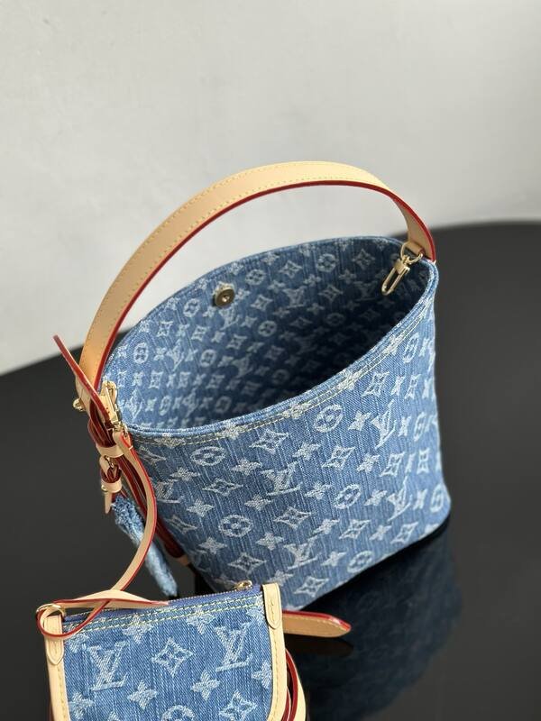 Louis Vuitton All In BB Blue Monogram Denim BB crossbody — 1:1 Replica