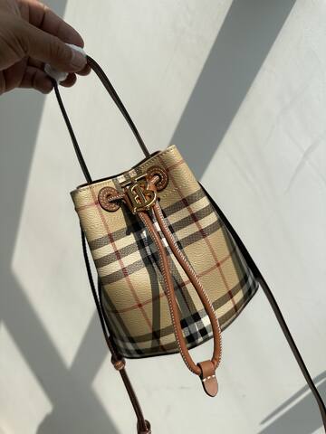 Burberry Brown 18x12cm shoulder bag Premium Replica