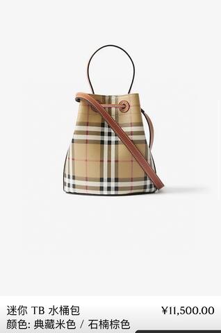Burberry Brown 18x12cm shoulder bag AAA Quality Replica