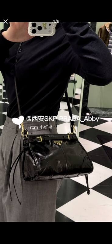 Prada Black 25x18x10cm shoulder bag — AAA Quality Replica