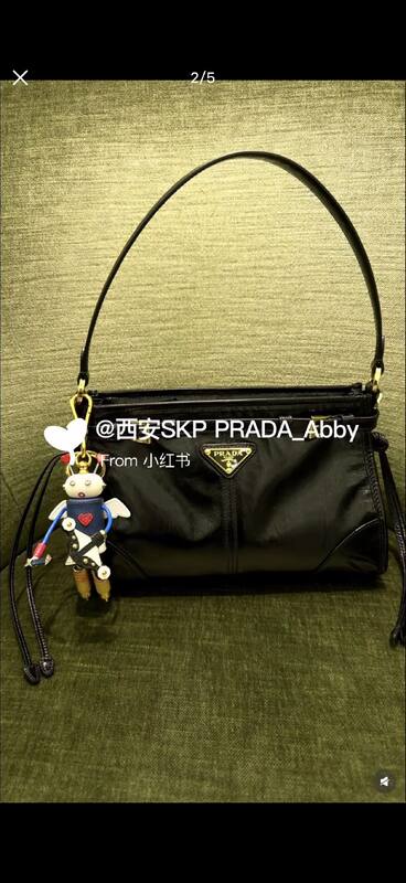 Prada Black 25x18x10cm shoulder bag — AAA Quality Replica