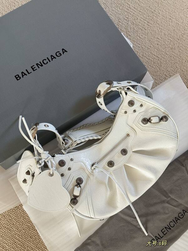 Balenciaga Le Cagole White shoulder bag — Premium Replica