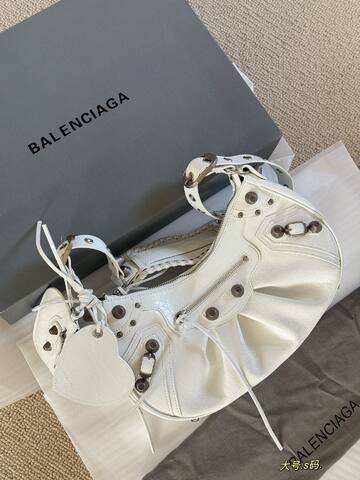 Balenciaga Le Cagole White 26x14cm shoulder bag Premium Replica