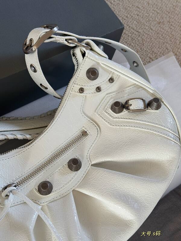 Balenciaga Le Cagole White shoulder bag — Premium Replica