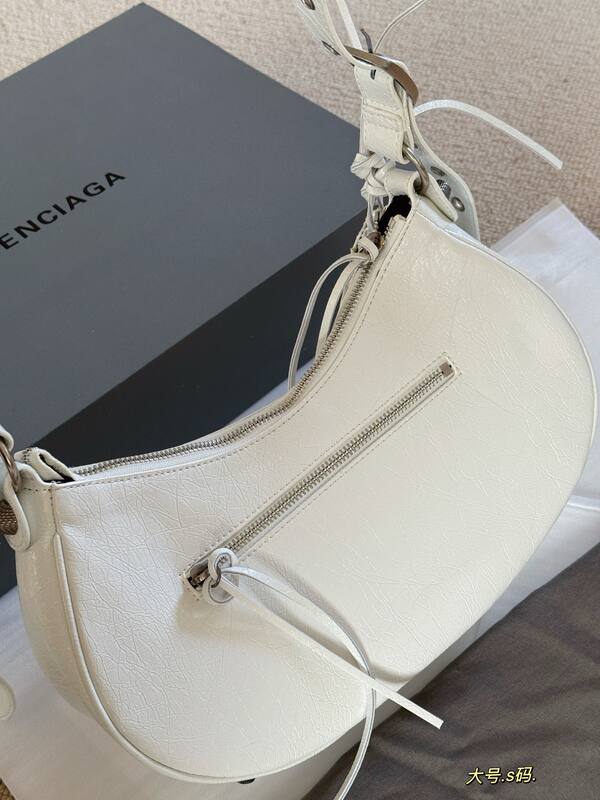 Balenciaga Le Cagole White shoulder bag — Premium Replica