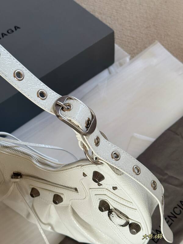 Balenciaga Le Cagole White shoulder bag — Premium Replica