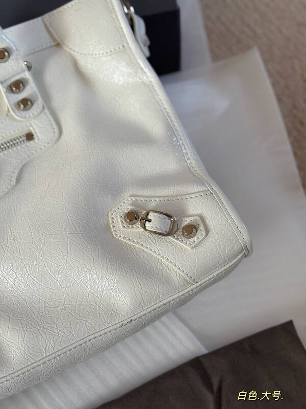 Balenciaga Le Cagole White shoulder bag — 1:1 Replica