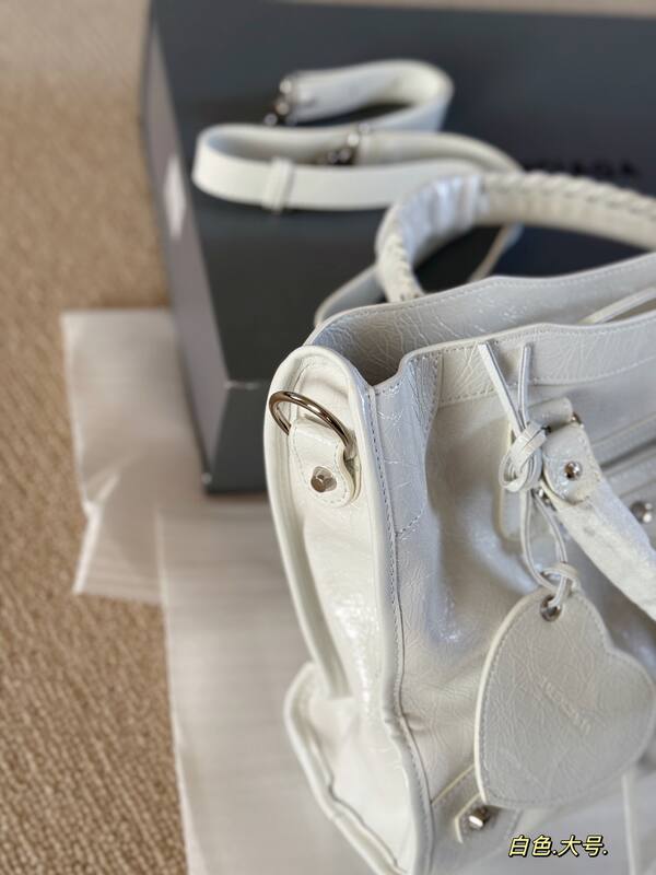 Balenciaga Le Cagole White shoulder bag — 1:1 Replica