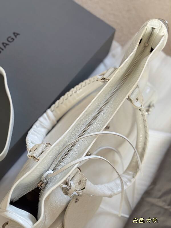 Balenciaga Le Cagole White shoulder bag — 1:1 Replica