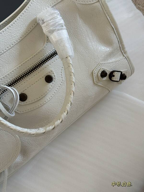 Balenciaga Le Cagole White shoulder bag — Top Quality Replica