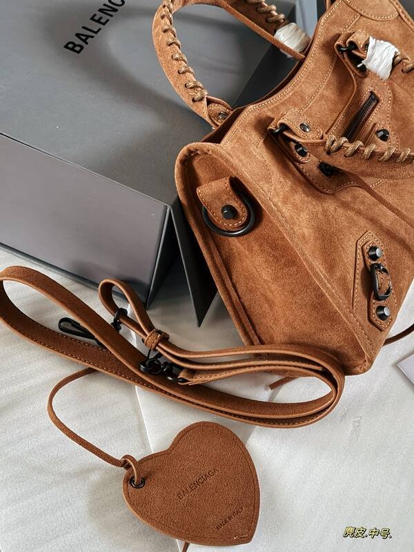 Balenciaga City Brown 38x28x15cm shoulder bag — Top Quality Replica