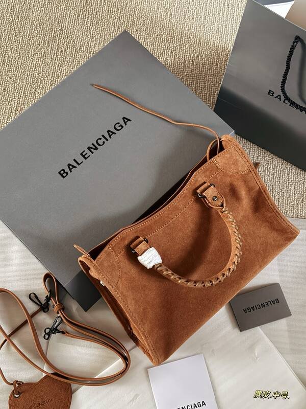 Balenciaga City Brown 38x28x15cm shoulder bag — Top Quality Replica