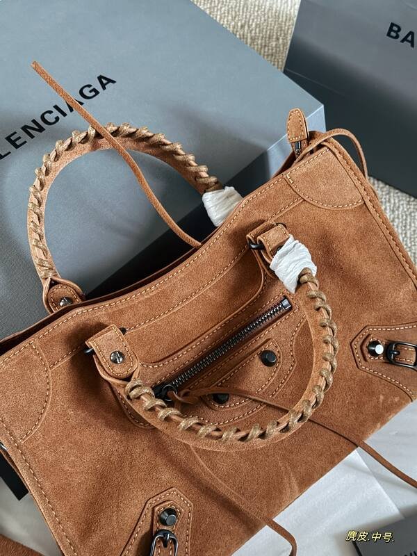 Balenciaga City Brown 38x28x15cm shoulder bag — Top Quality Replica