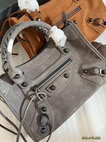Balenciaga City Gray 38x28x15cm shoulder bag AAA Quality Replica