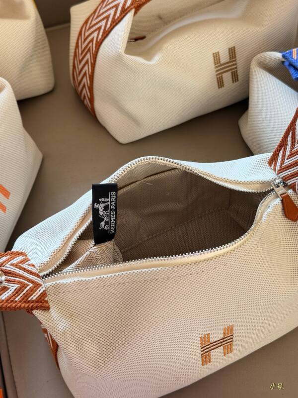 Hermes Beige canvas with brown embroidered H everyday — 1:1 Replica