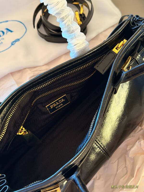 Prada Black 30x22x12cm shoulder bag — Top Quality Replica
