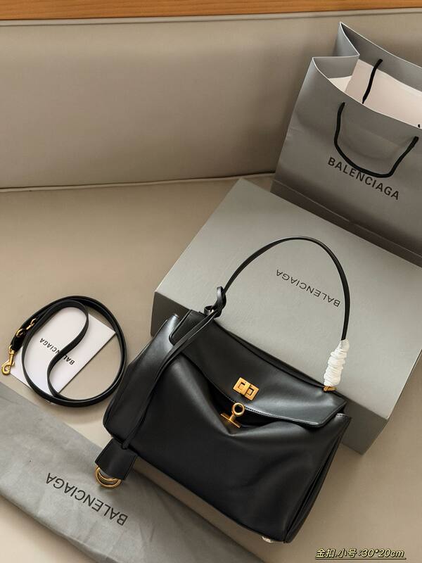 Balenciaga Rodeo Black small 30*20cm shoulder — Premium Replica