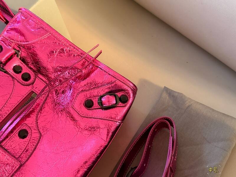 Balenciaga City Pink 38x28x15cm shoulder bag — Premium Replica