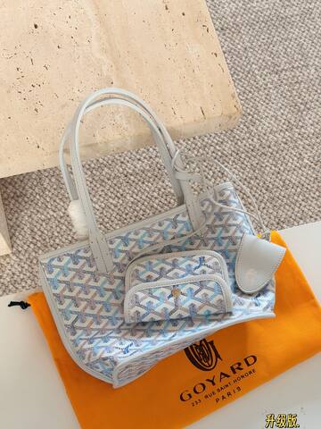 Goyard Blue 18x12cm shoulder bag Premium Replica