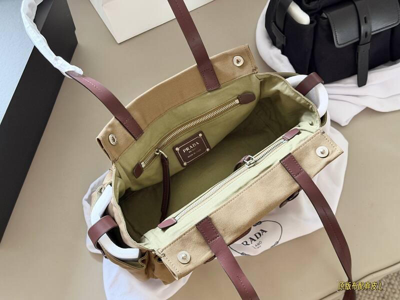 Prada Brown 40x30x16cm shoulder bag — Top Quality Replica
