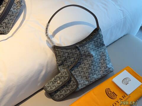 Goyard Grey shoulder bag 1 1 Replica