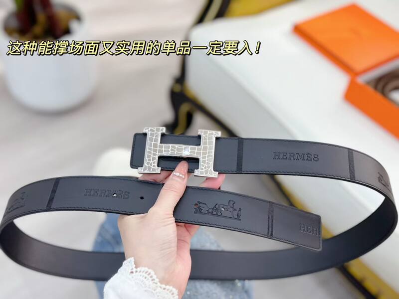 Hermes Black 38mm everyday — Top Quality Replica