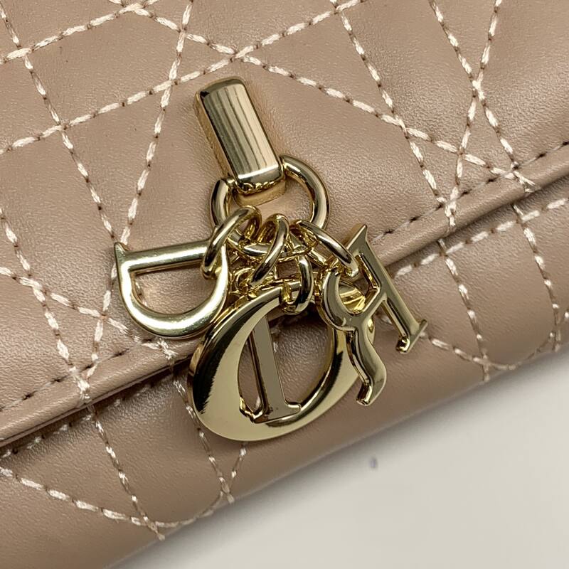 Dior Lady Beige wallet — AAA Quality Replica
