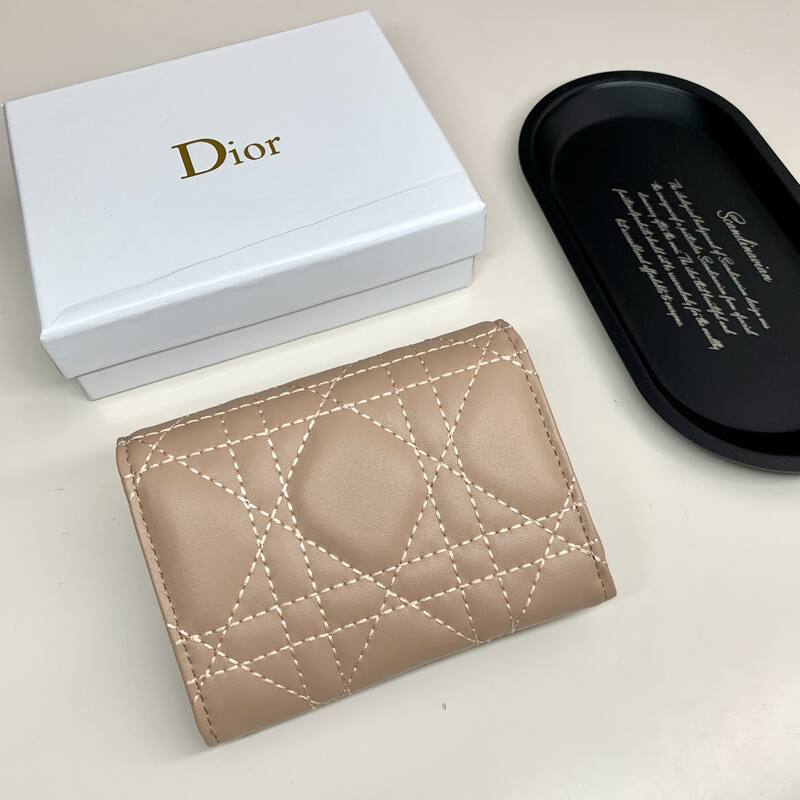 Dior Lady Beige wallet — AAA Quality Replica