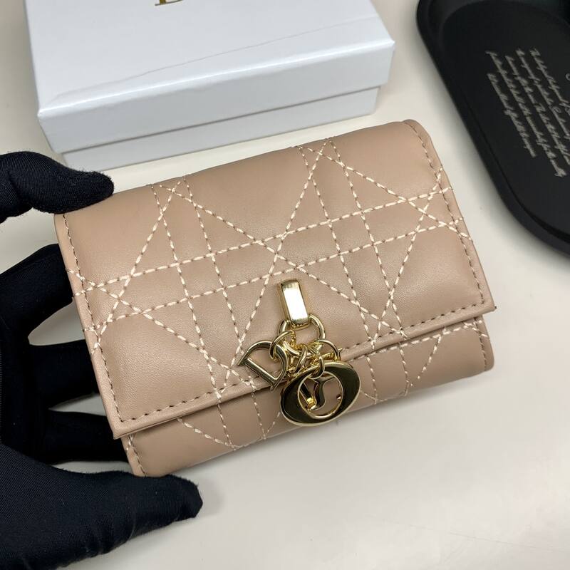 Dior Lady Beige wallet — AAA Quality Replica