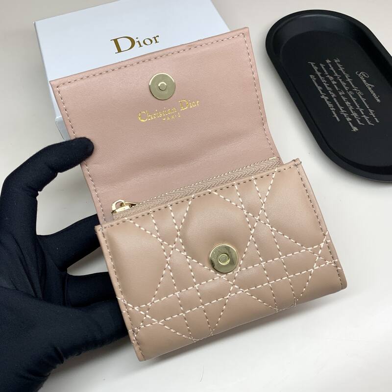 Dior Lady Beige wallet — AAA Quality Replica