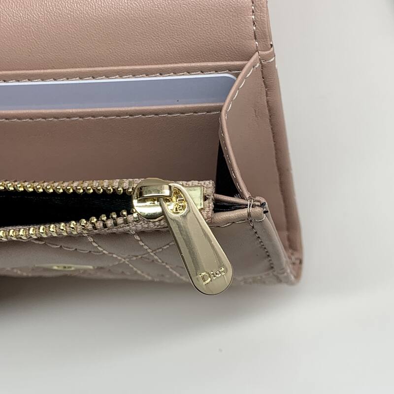 Dior Lady Beige wallet — AAA Quality Replica
