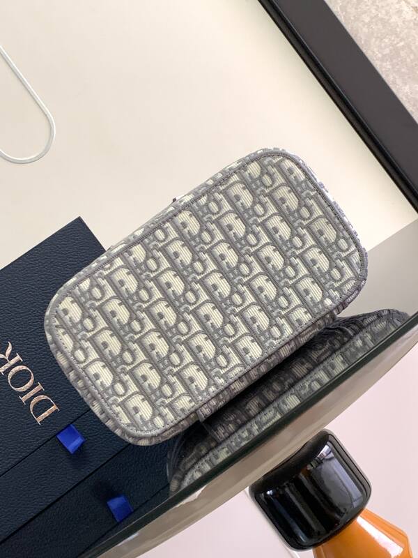 Dior Travel Backpack Gray Oblique — Top Quality Replica