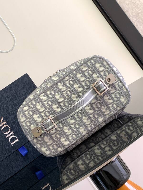 Dior Travel Backpack Gray Oblique — Top Quality Replica