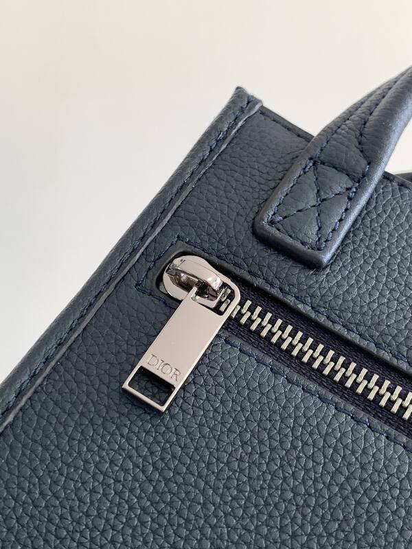Dior Safari North-South Black leather crossbody — AAA Quality Replica