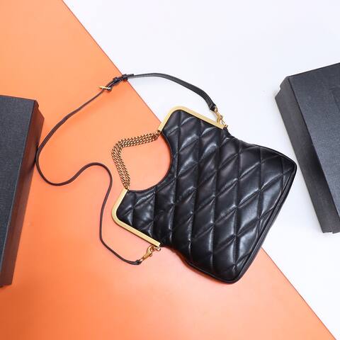 Saint Laurent Le 5 7 Black shoulder Top Quality Replica