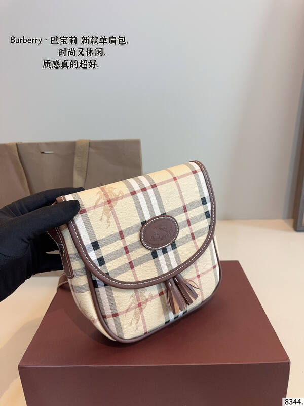 Burberry Brown 25x18x10cm shoulder bag — 1:1 Replica