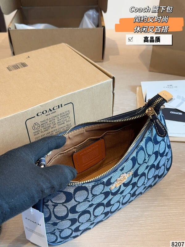 Coach Blue shoulder bag — AAA Quality Replica