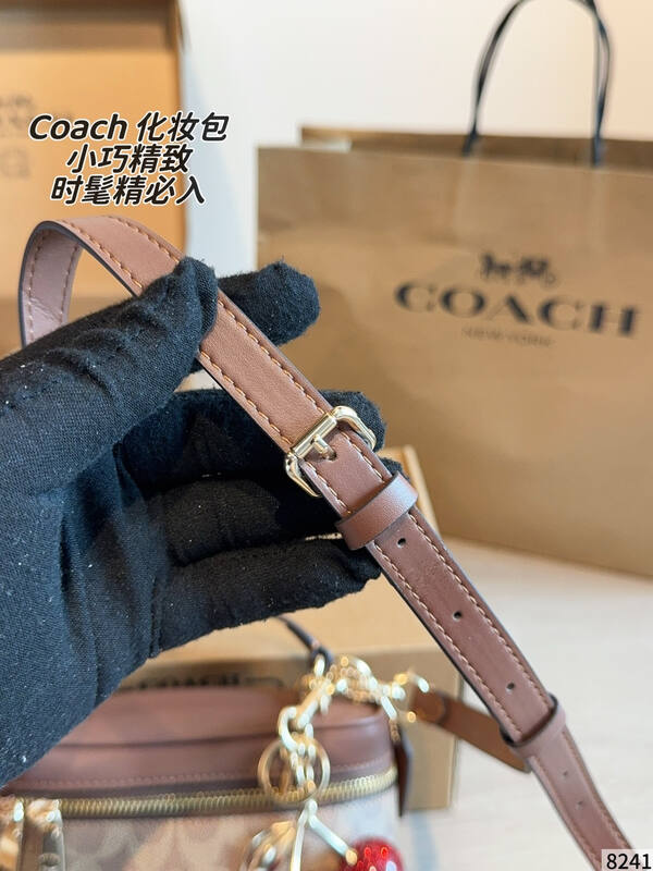 Coach Brown 25x18x10cm shoulder bag — Top Quality Replica
