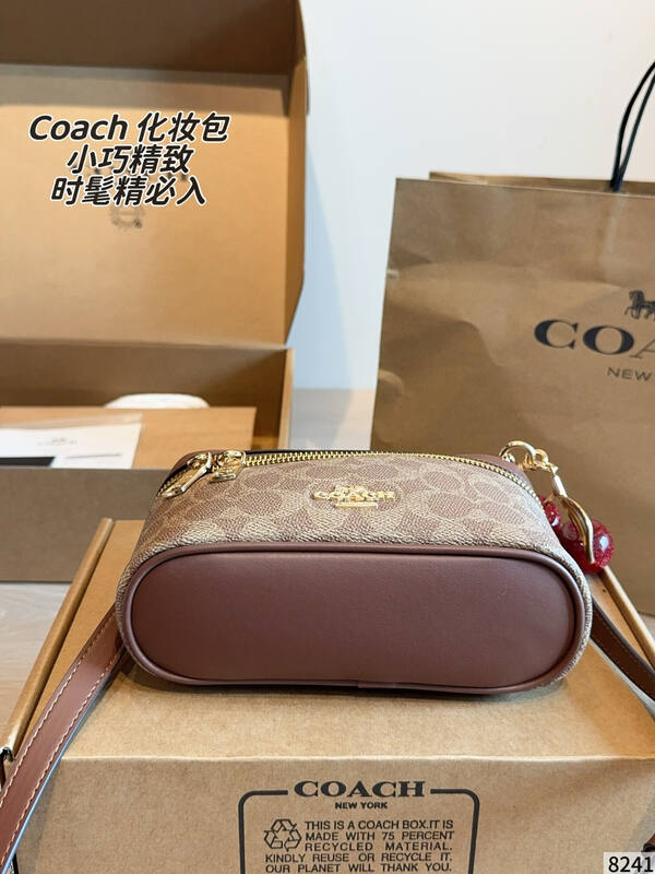 Coach Brown 25x18x10cm shoulder bag — Top Quality Replica