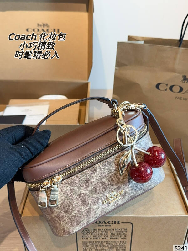 Coach Brown 25x18x10cm shoulder bag — Top Quality Replica