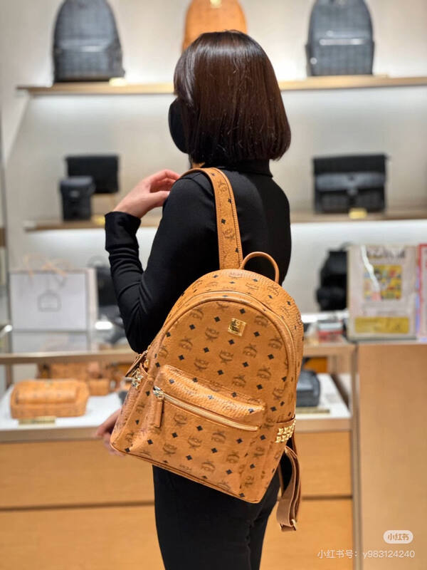 MCM Stark Visetos 30x38x15cm shoulder bag — AAA Quality Replica