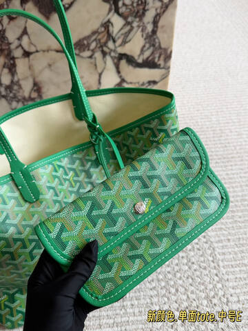 Goyard Green 30x22x12cm shoulder bag 1 1 Replica