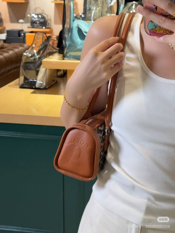 Goyard Brown shoulder bag — Premium Replica