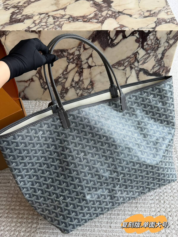 Goyard Grey 40x30x16cm shoulder bag — AAA Quality Replica
