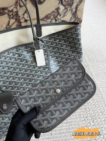 Goyard Grey 40x30x16cm shoulder bag AAA Quality Replica