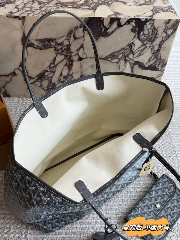 Goyard Grey 40x30x16cm shoulder bag — AAA Quality Replica